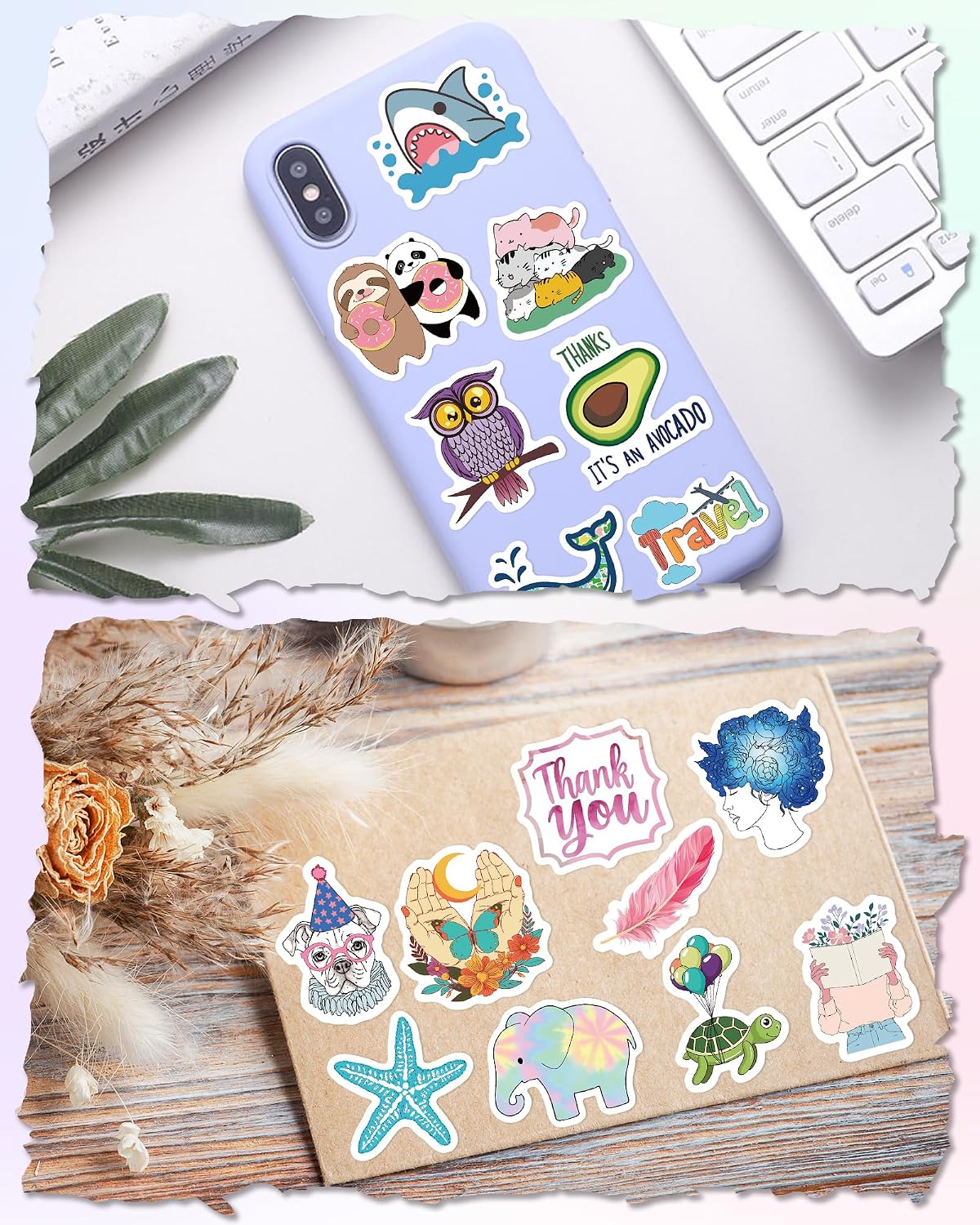 400 PCS Cute Vinyl Stickers – Add Fun & Creativity Everywhere