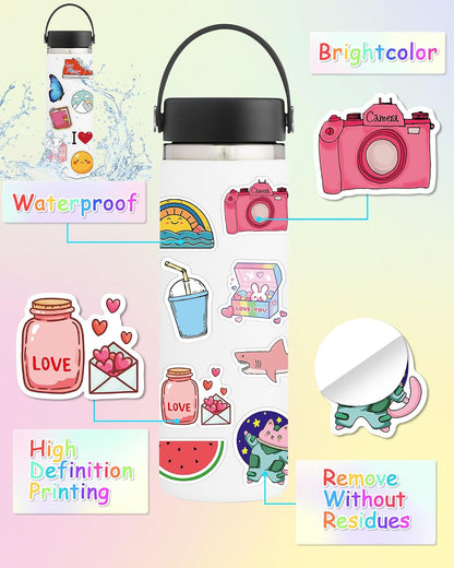 400 PCS Cute Vinyl Stickers – Add Fun & Creativity Everywhere